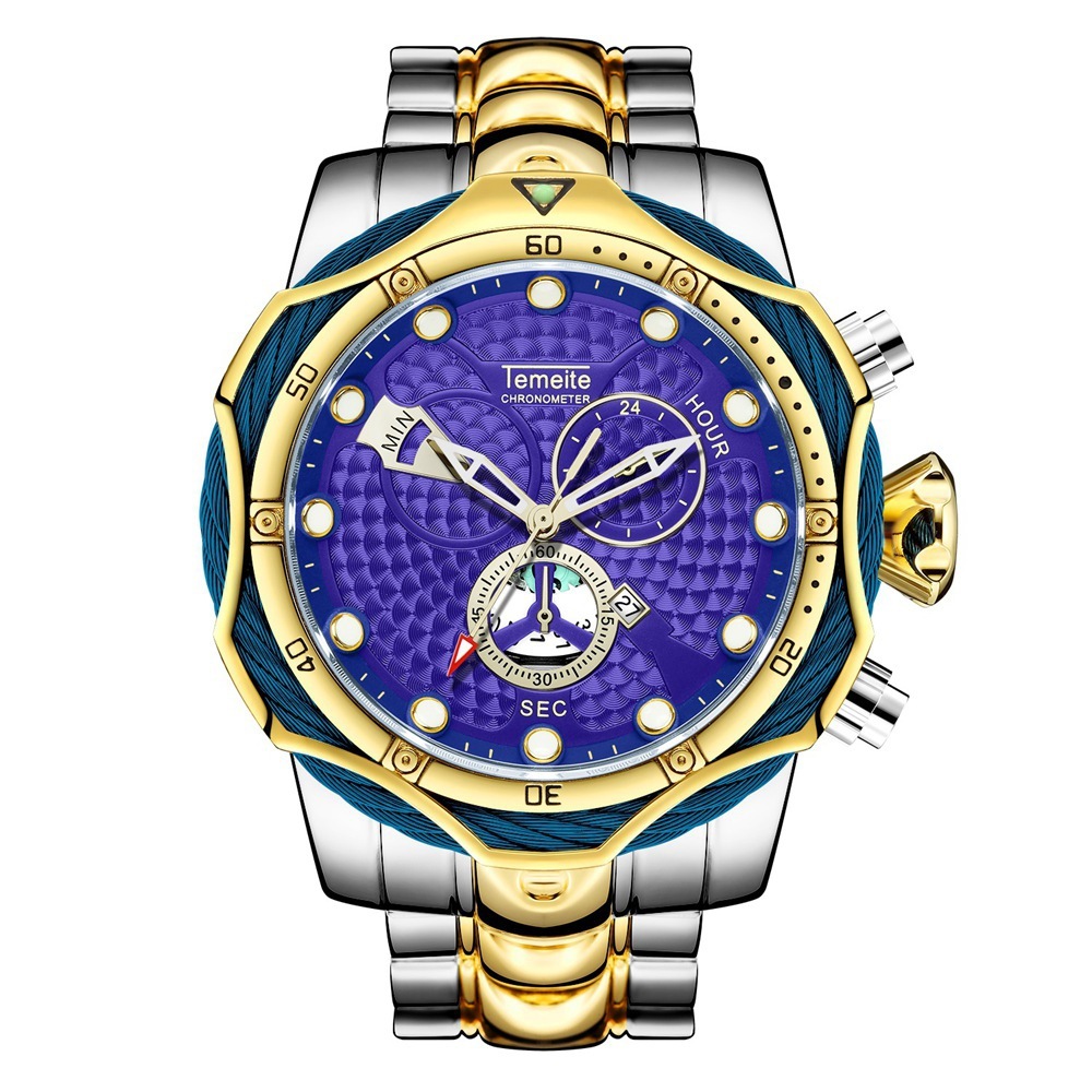 Hot Steel Band Quartz Watch - Image 8