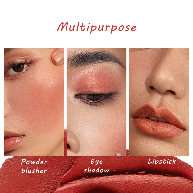 Portable Two-in-one Thin And Glittering Blush Stick - Image 5