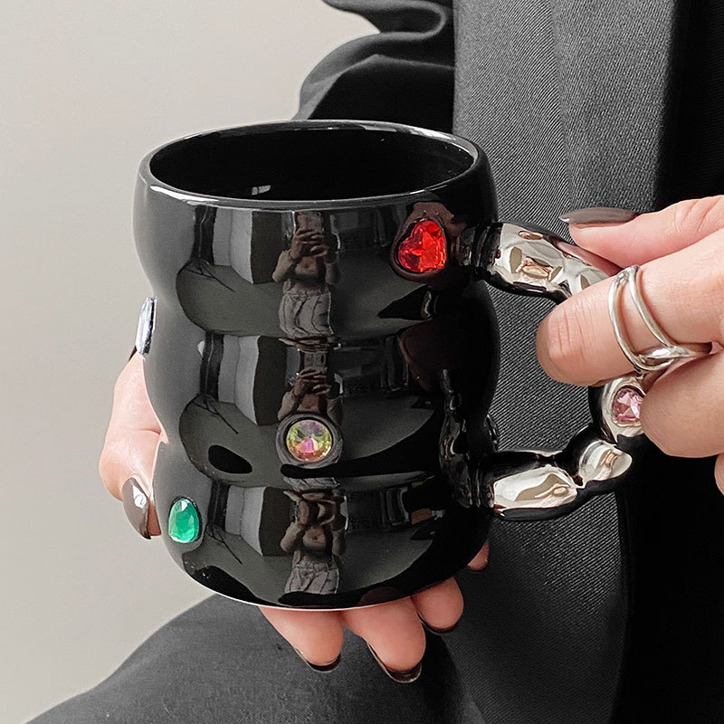 Creative Light Luxury Household Gem Mug