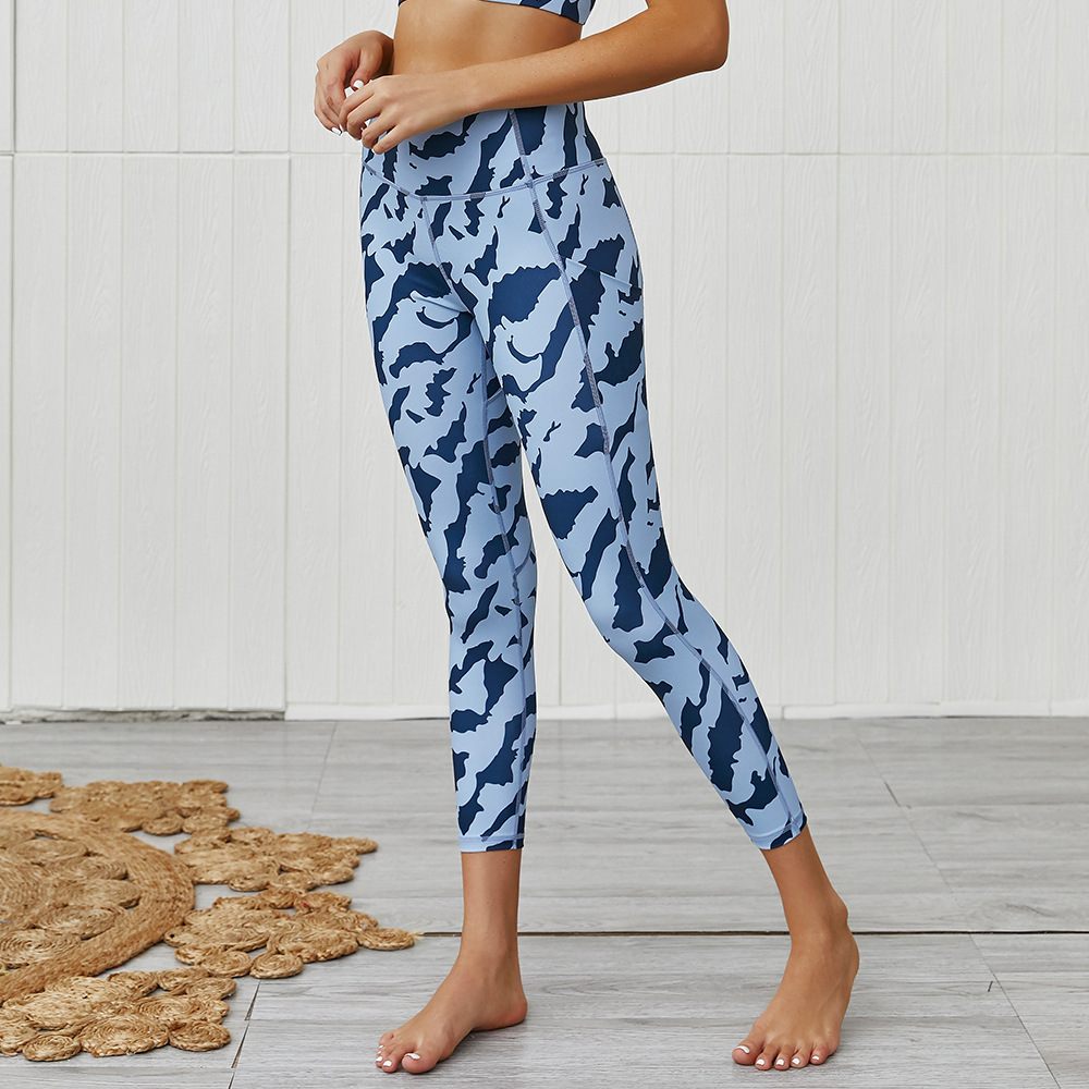 Leopard Print Yoga Suit - Image 2