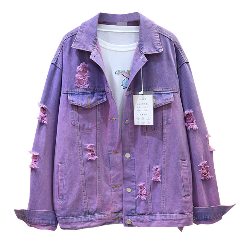 Gradient Denim Jacket