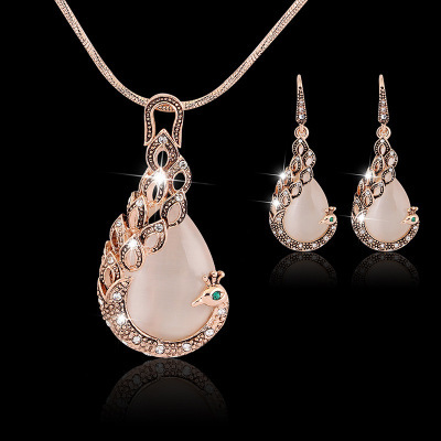 Peacock Jewelry Set - Image 2