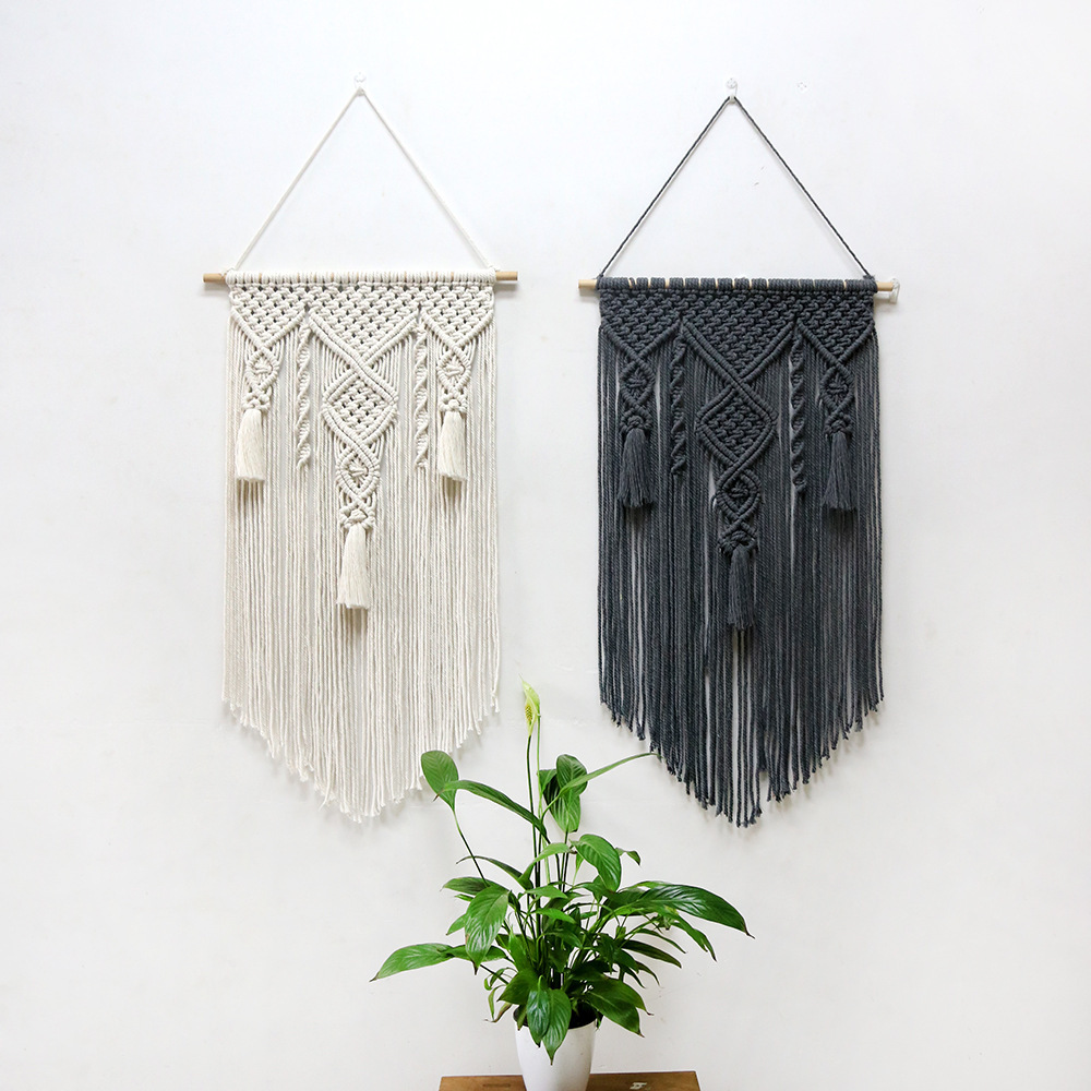 Nordic Wind Cotton Rope Woven Tapestry
