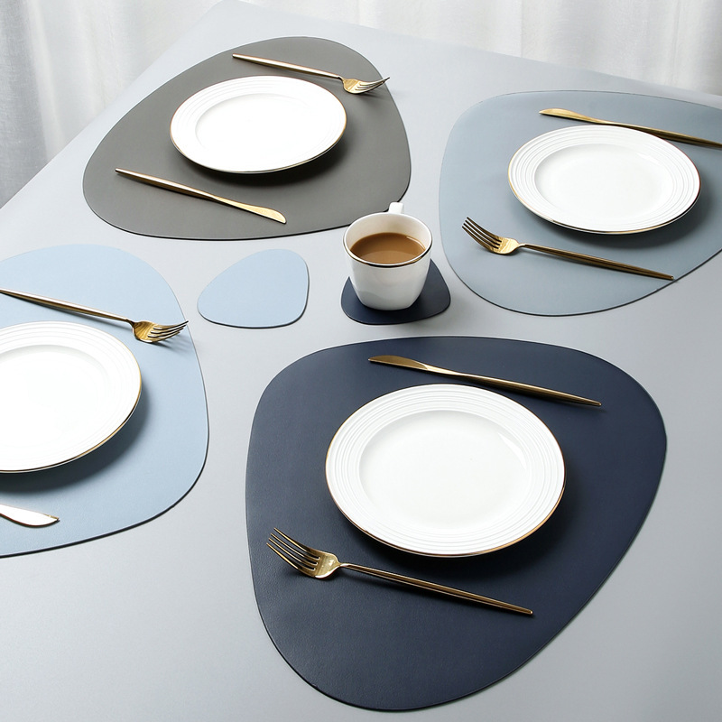 Household Leather Table Mat