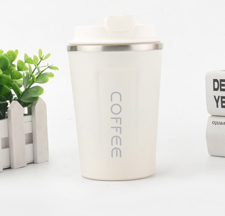 Stainless Steel Thermal Vacuum Coffee Mug - Image 4