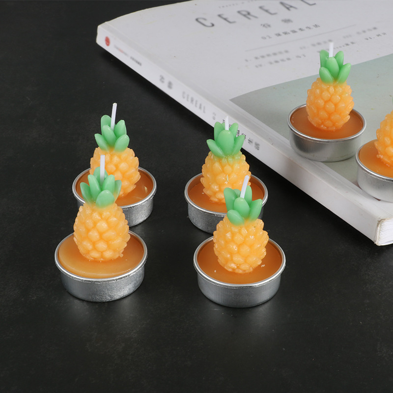 Creativity Pineapple Craft Candles