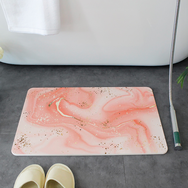 Quick-drying Oil Painting Bathroom Floor Mat