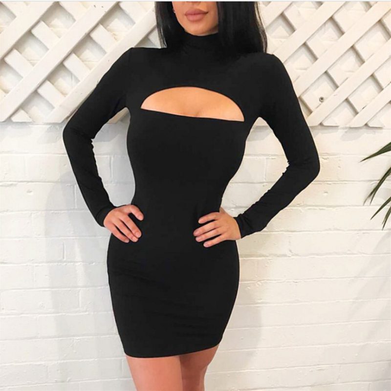 Women Night Club Backless Sexy Dress