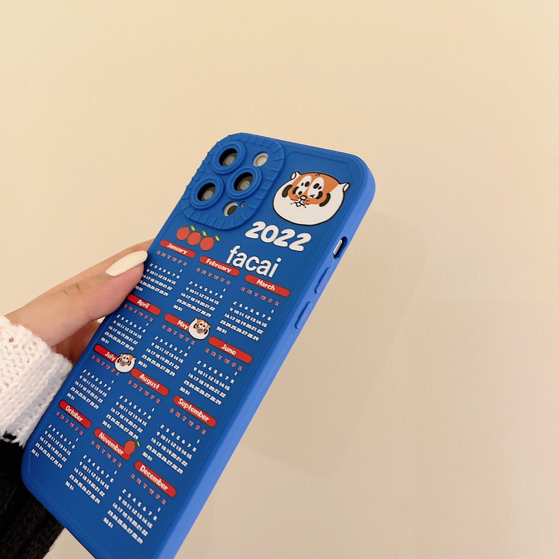 Klein Color Calendar Soft Phone Case - Image 5