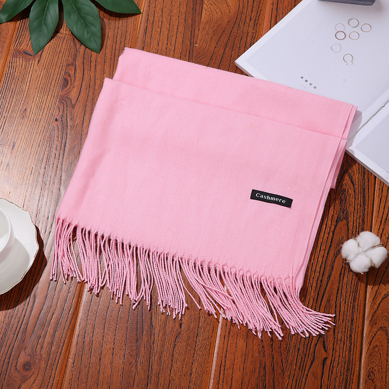 Women Foulard Neck Lady Scarf - Image 8