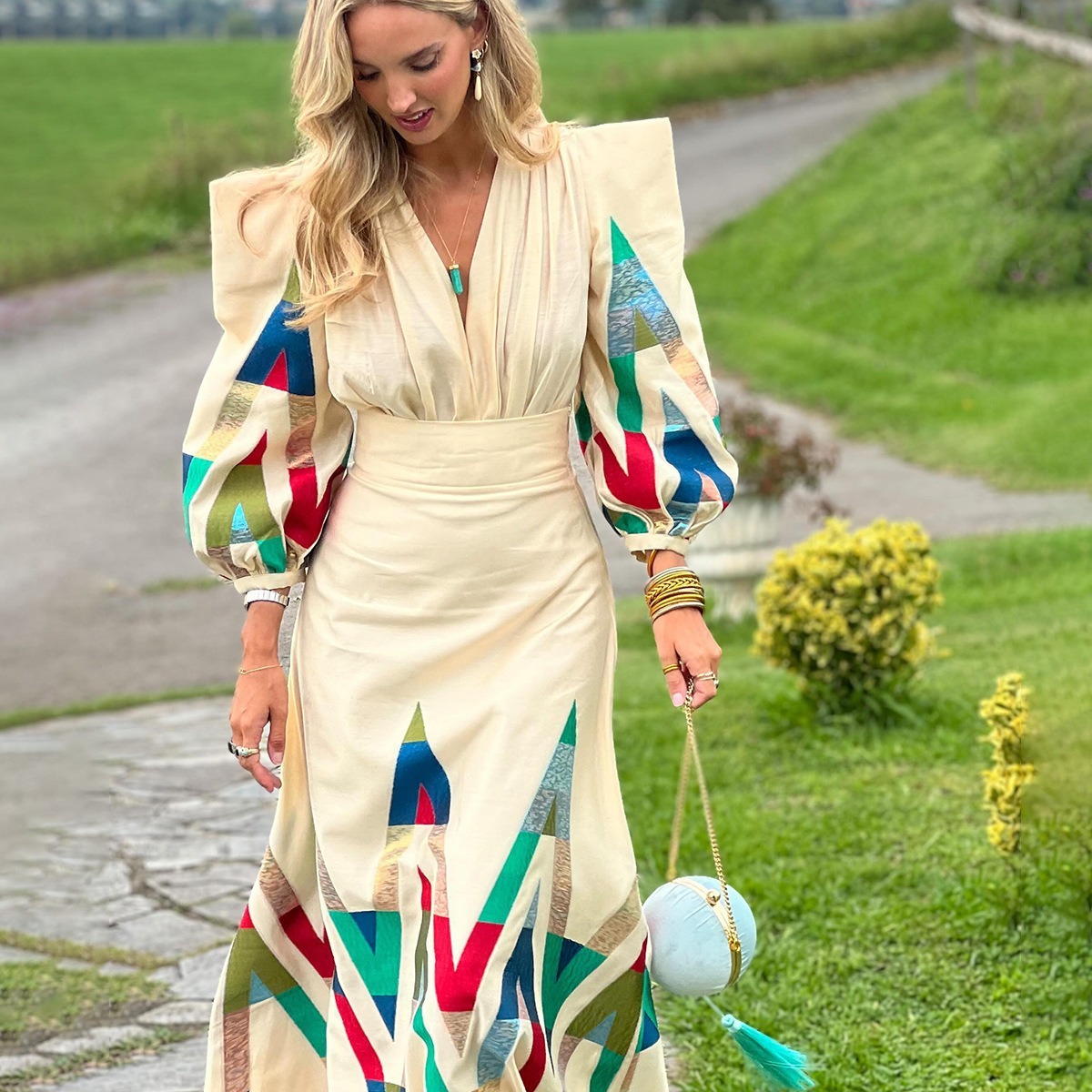 Fashionable Temperament Commuting Style Dress
