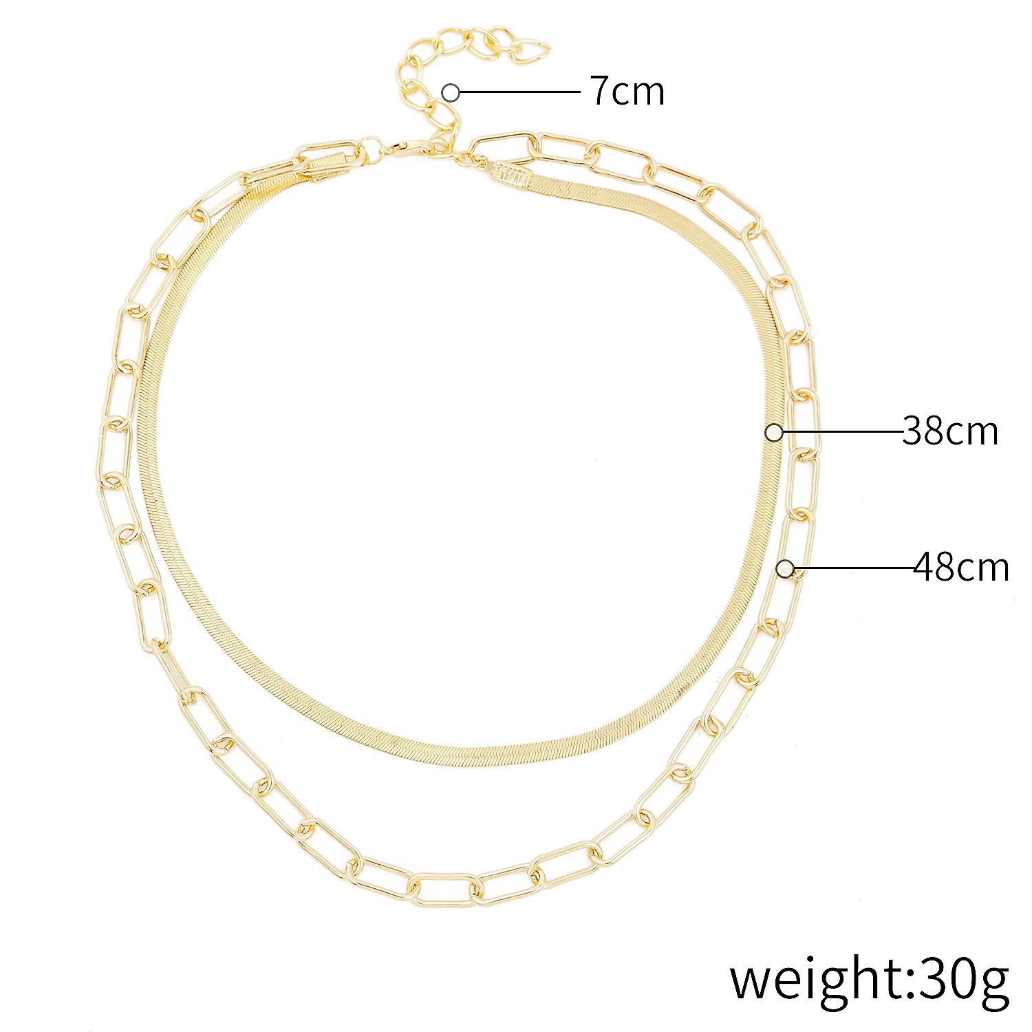 Twist Chain Necklace - Image 5