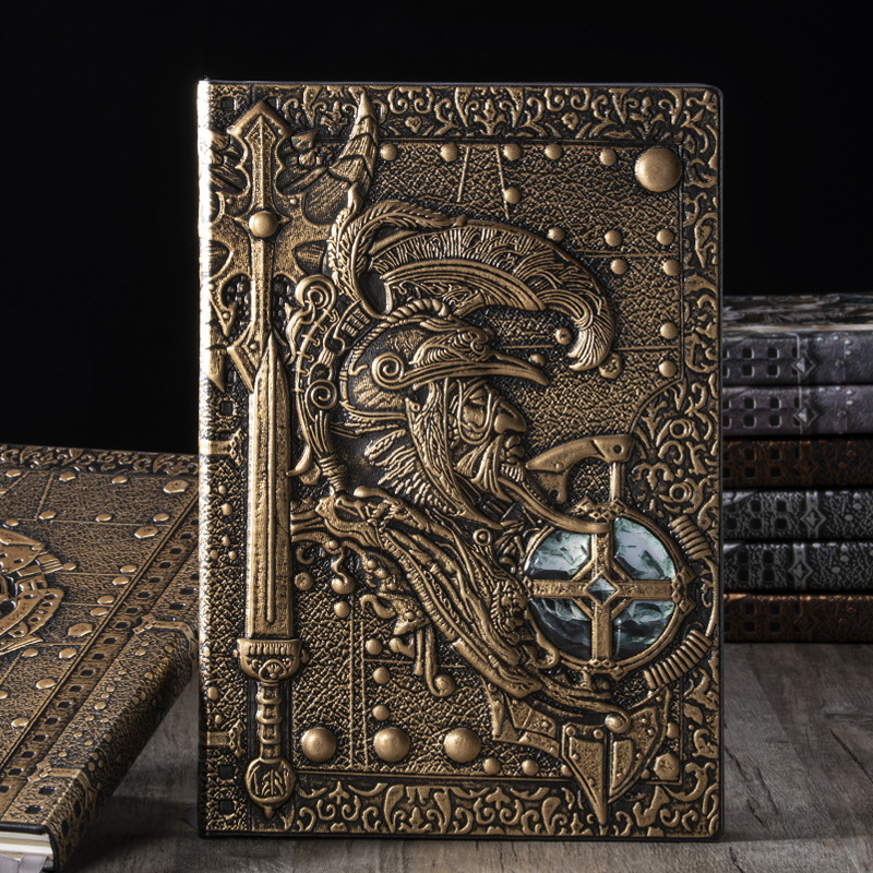 Embossed Surface General Retro Notebook - Image 3