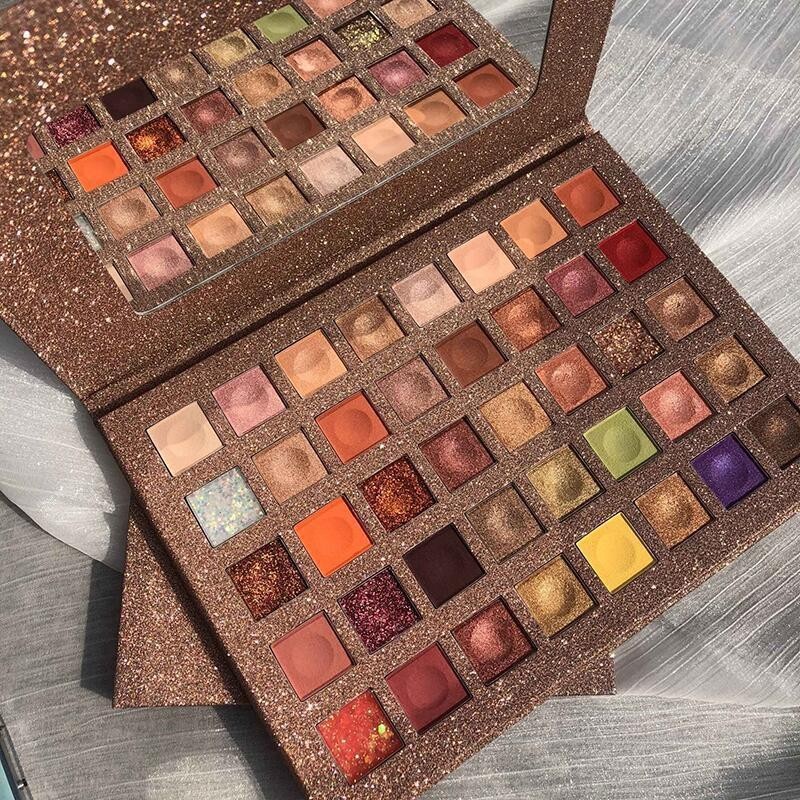 40 Color Makeup Eye Shadow Plate - Image 7