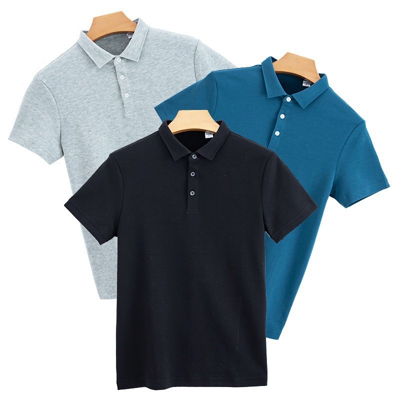 Double-sided Cotton Polo Shirt - Image 4