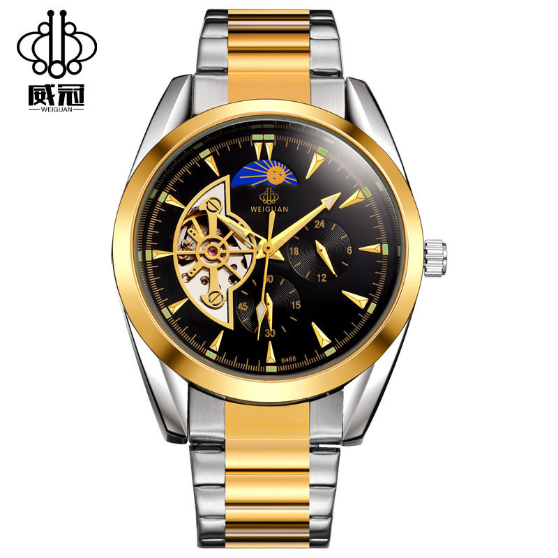 Full Automatic Moon Alternate Leisure Men's Watch