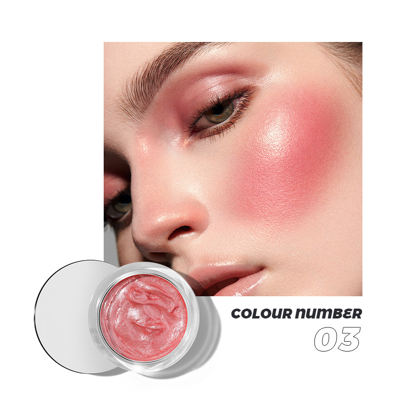 Dual-Use Repair Liquid Color Glittering Blush - Image 5
