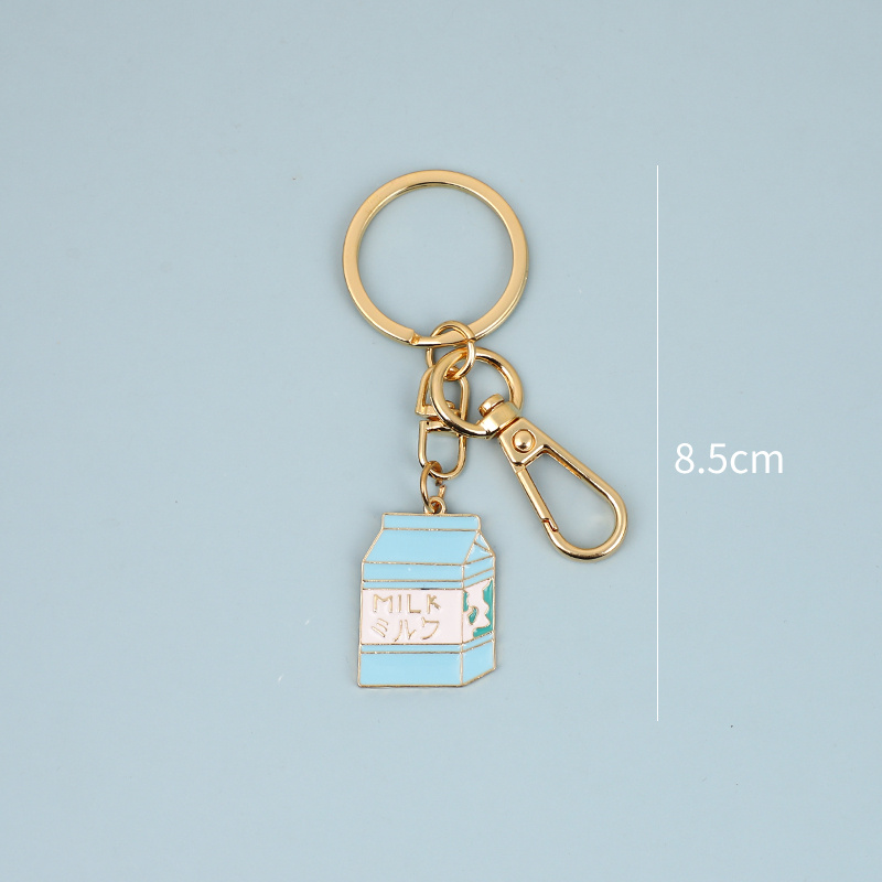 Milk Coffee Diy Couple Keychain Pendant - Image 3