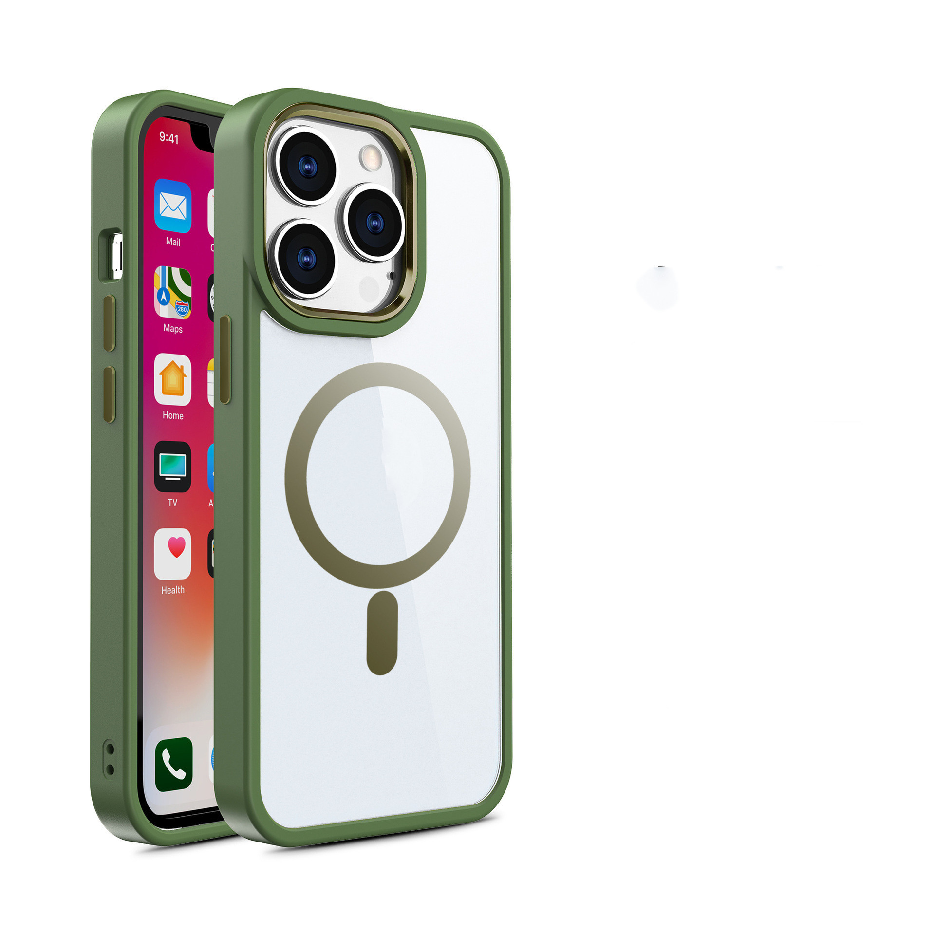 Magnetic Transparent Protective Phone Case - Image 7