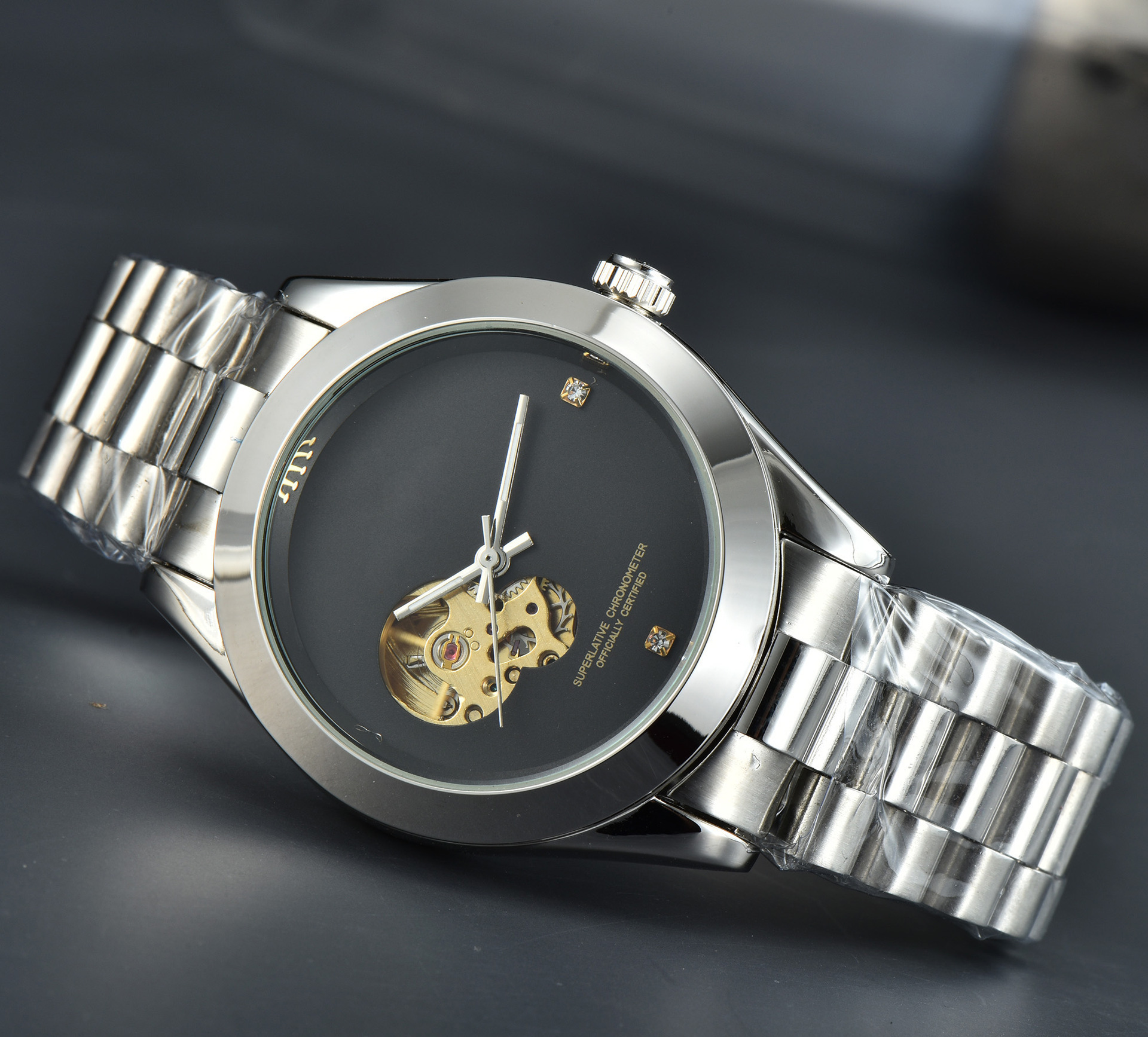 Hollow Men's Mechanical Casual Watch - Image 8