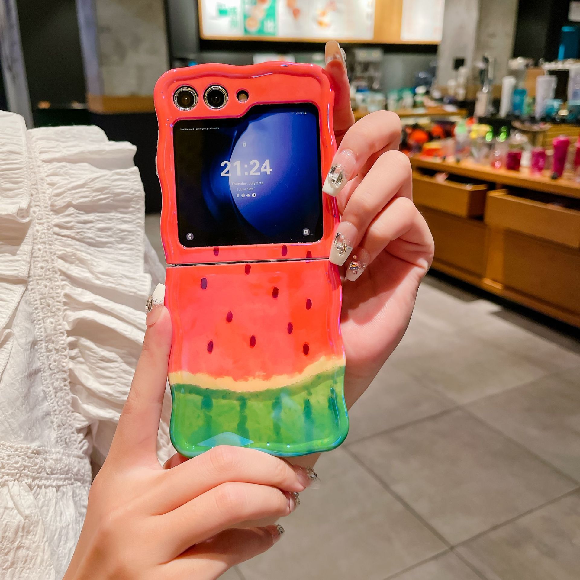 Simple Blue Light Folding Protective Cover - Image 4