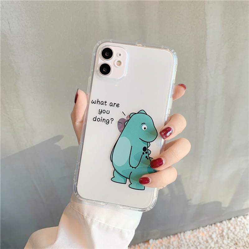 Simple Transparent Airbag Anti-fall Phone Case - Image 5