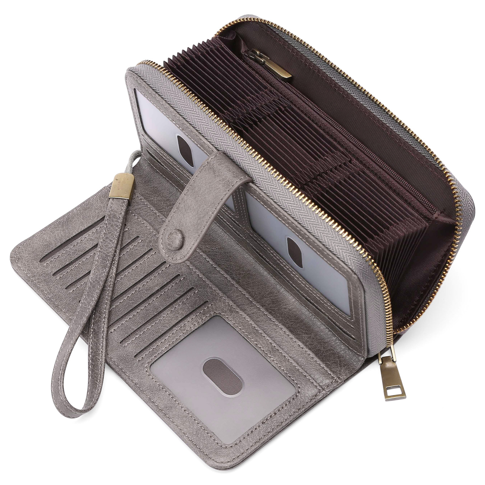Expanding Card Holder Long Wallet Bag - Image 3