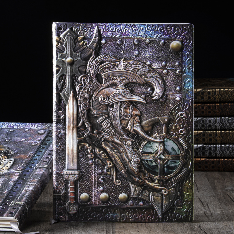 Embossed Surface General Retro Notebook