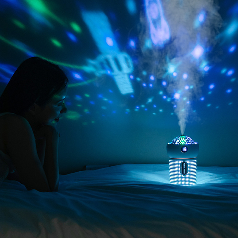 Projection Night Light Air Humidifier Aroma Diffuser - Image 6