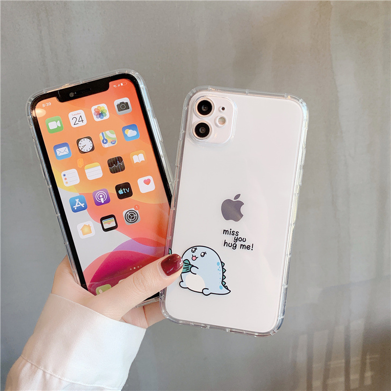 Simple Transparent Airbag Anti-fall Phone Case - Image 3