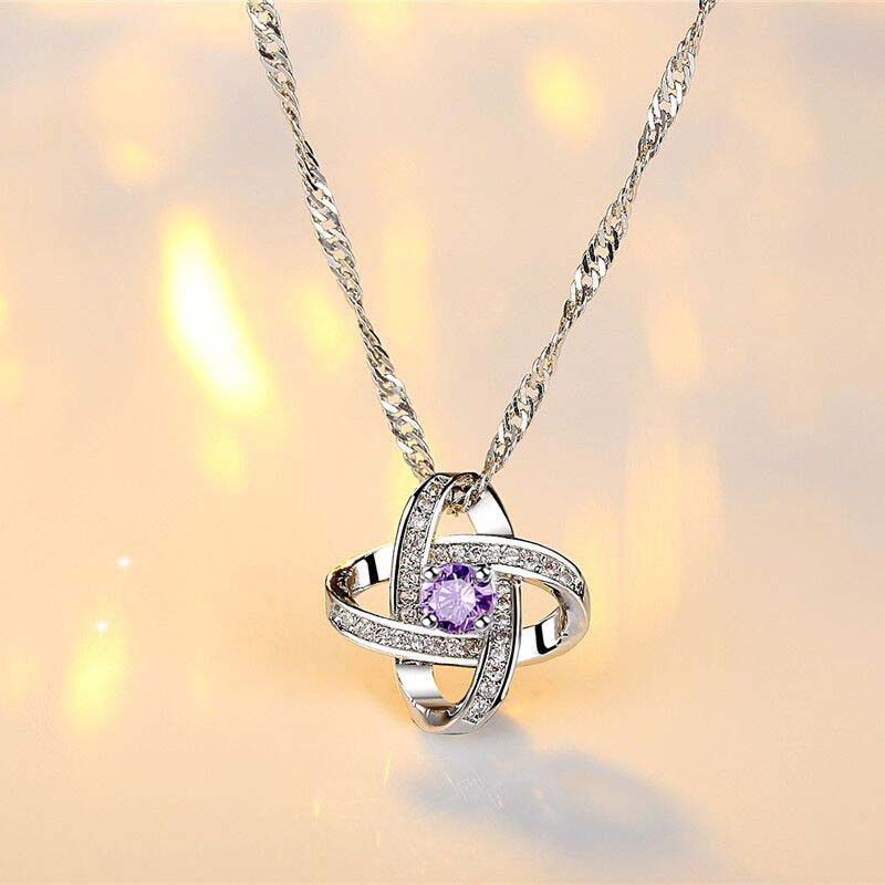 Eternal Star Necklace Earrings Jewelry Set - Image 4