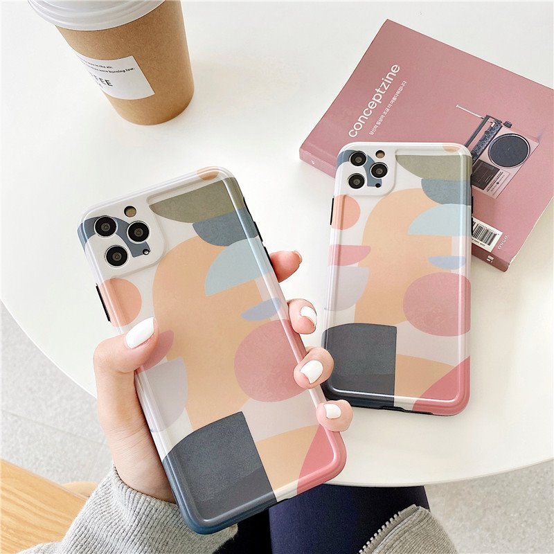 Color Geometric Phone Case