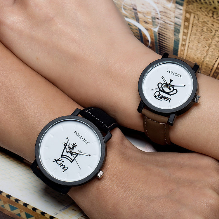 Refined King & Queen Simple Watch - Image 2