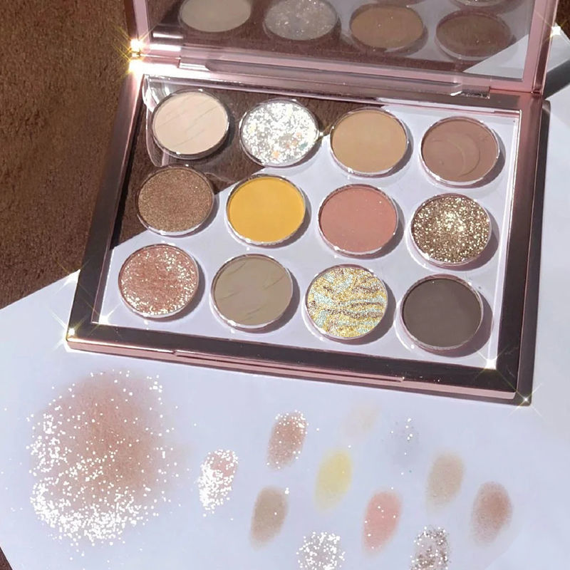 Twelve Rose Amber Eye Shadow Plate
