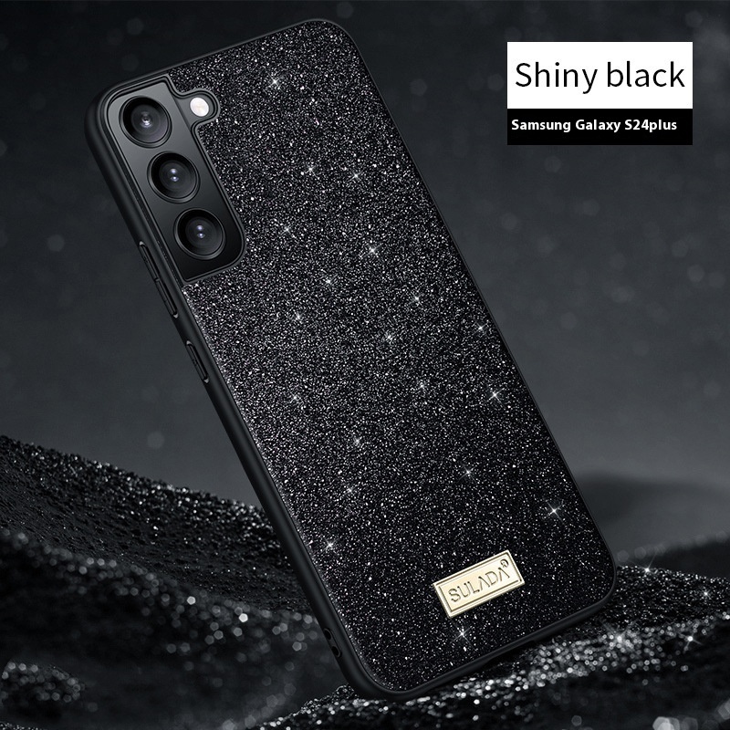 Drop-resistant Glitter Leather Phone Case - Image 6