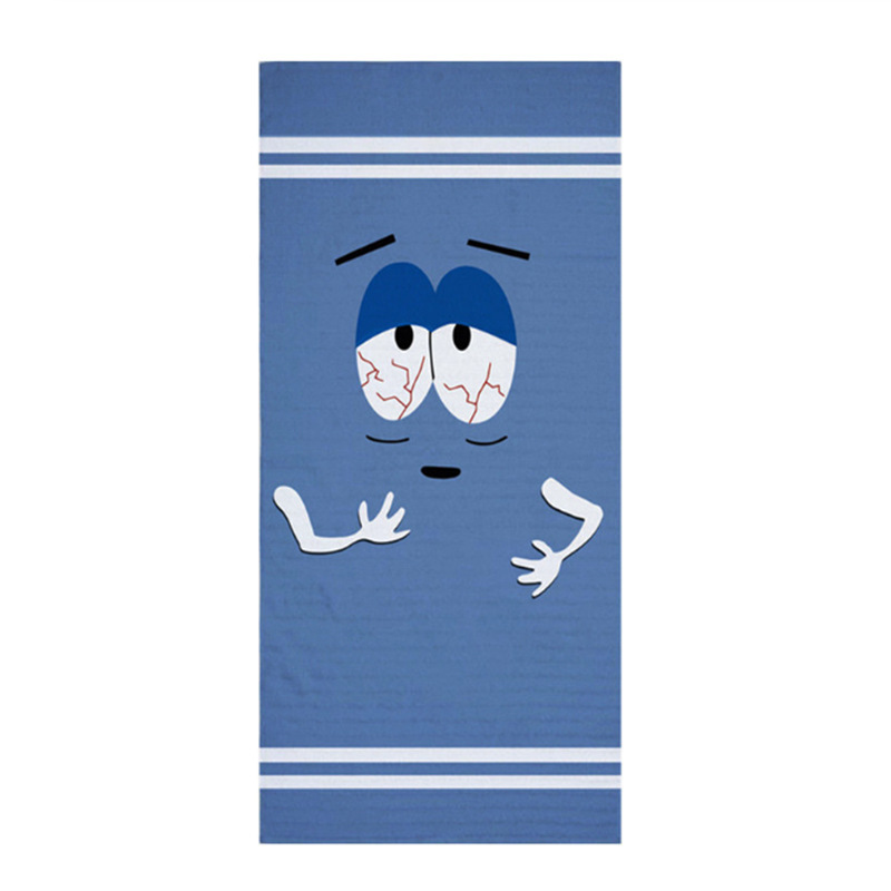Funny Big Lounger Beach Towel
