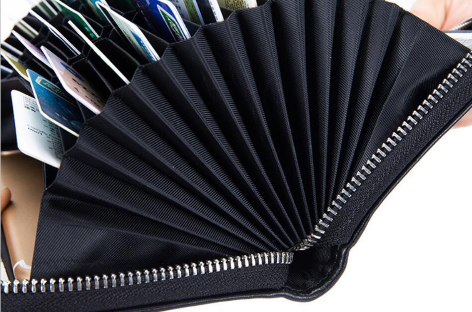 Rfid Men Wallet Cow Genuine Leather Holder - Image 4