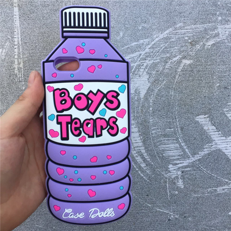 Silicone Mineral Water Phone Case