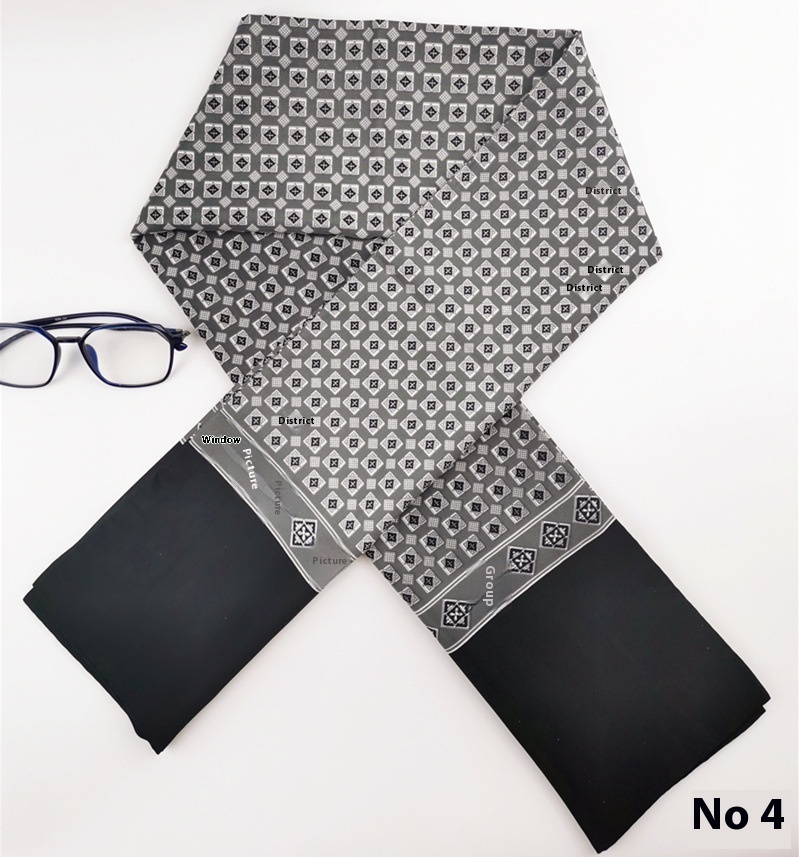 High-end Washed Silk Scarf - Image 5