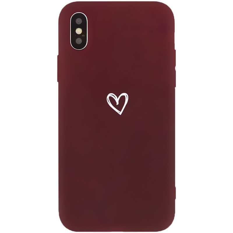 Heart Shaped Painted Love Phone Case - Image 2