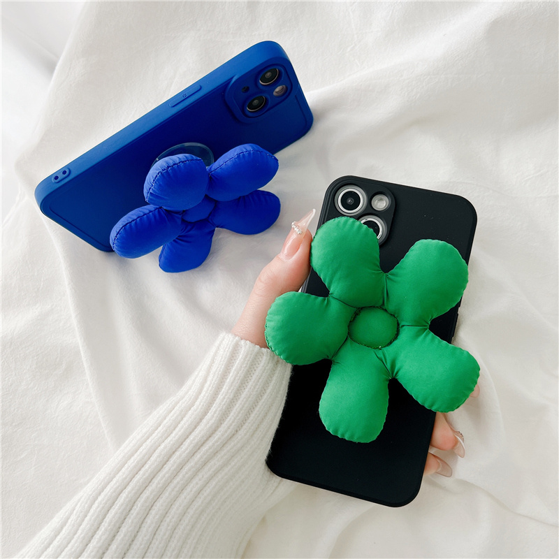 Down Flower Bracket Phone Case - Image 4