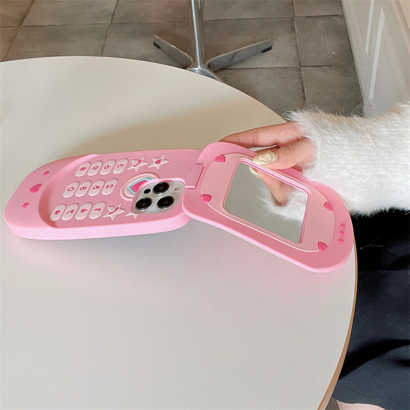 Flip Shape Mirror Phone Case - Image 8