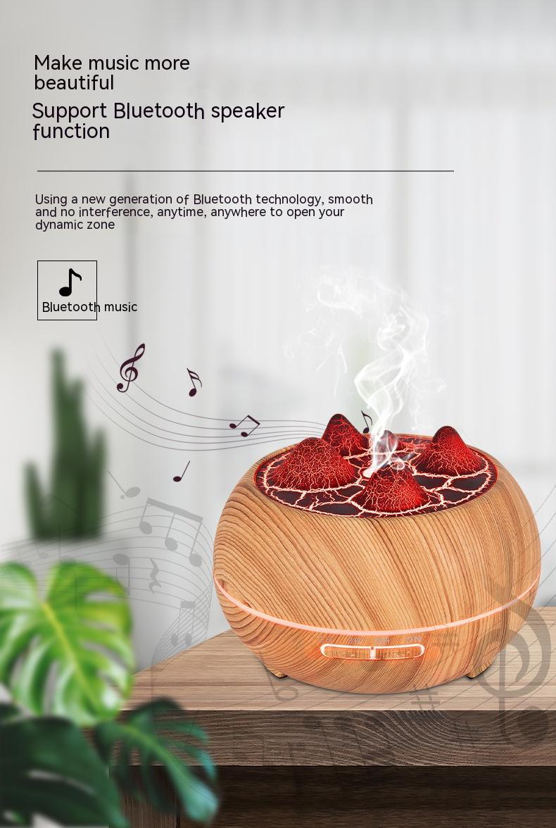 Flame Mountain Wood Grain Humidifier - Image 6