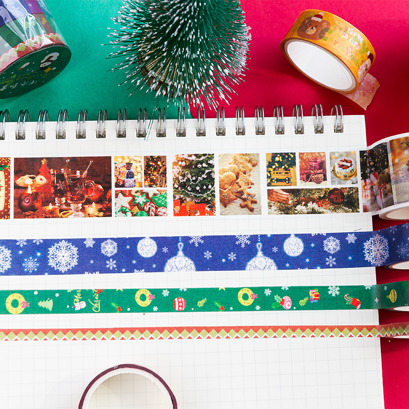 Tape Notebook And Paper Glue Material Stickers