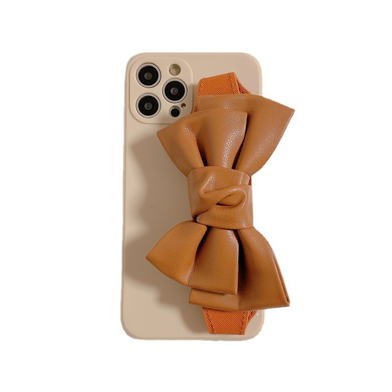 Bowknot Leather Wristband Phone Case - Image 2