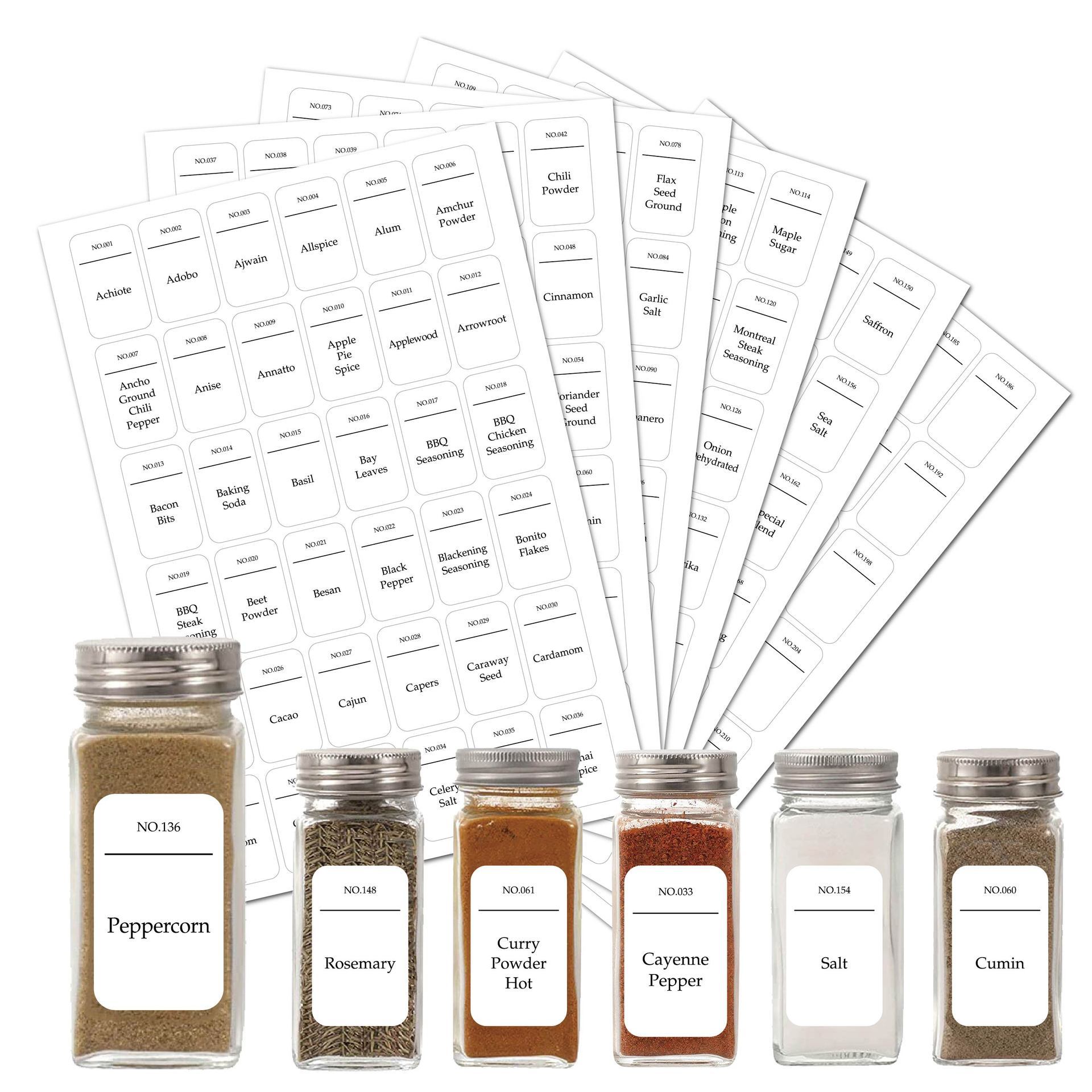 Waterproof And Oil-proof Kitchen Spice Jar Labels - Image 5