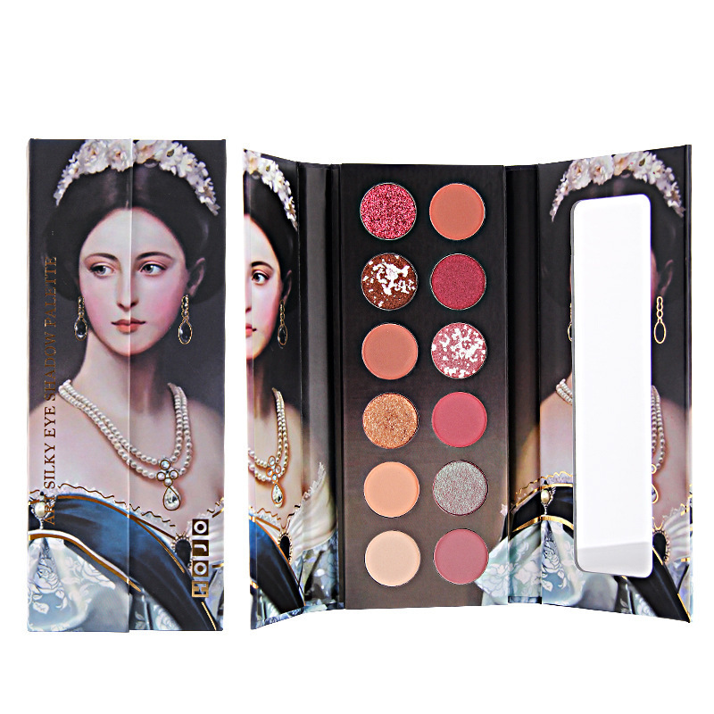 Matte Pearlescent Earth Color Eyeshadow - Image 5