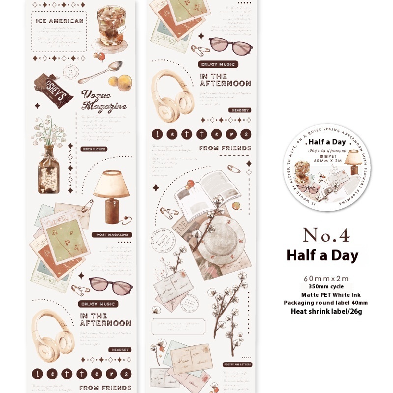 Decorative Source Material Loop Stickers - Image 2