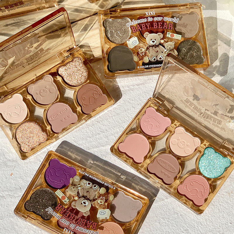 Six Color Eyeshadow Cool Diamond - Image 7
