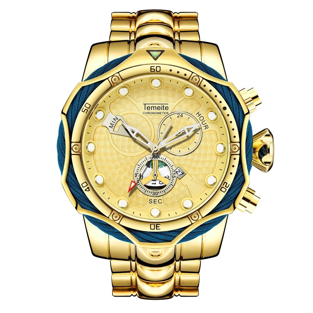 Hot Steel Band Quartz Watch - Image 3